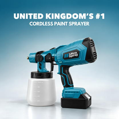 Ultra Spray – Cordless Paint Sprayer (2x Batteries Included)